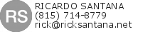 RICARDO SANTANA